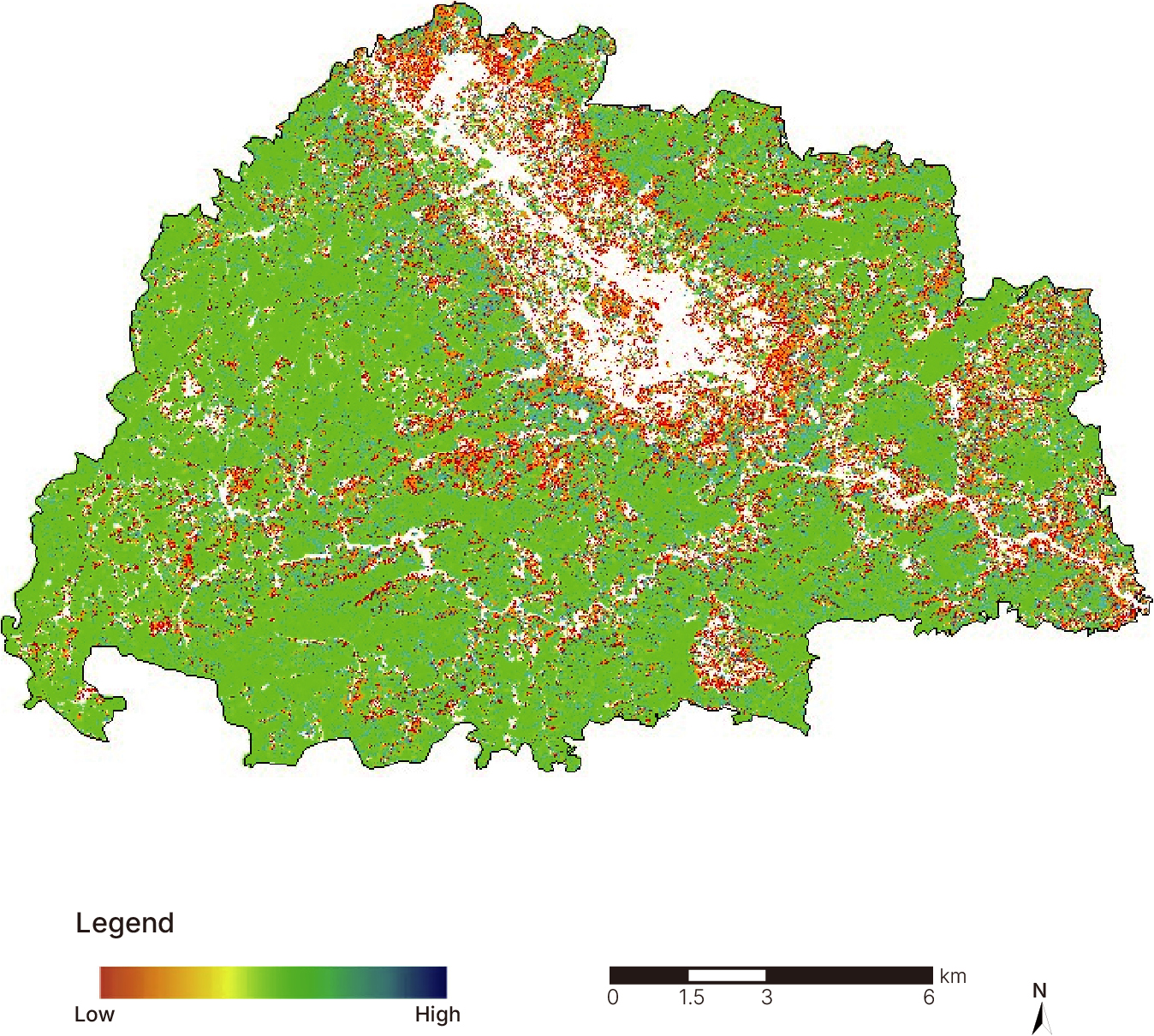 Statistics of Forest Volume