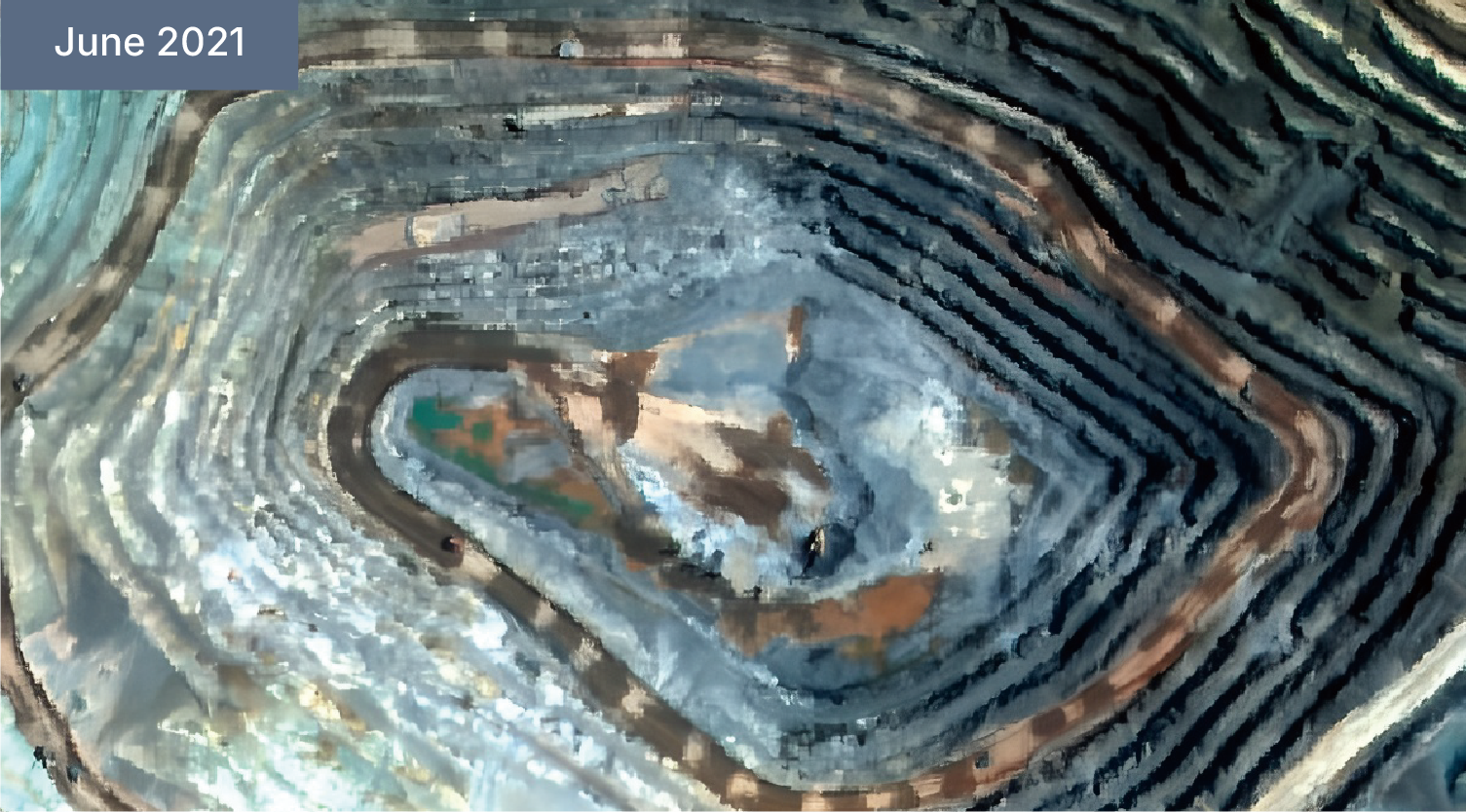 June Pit Subsidence